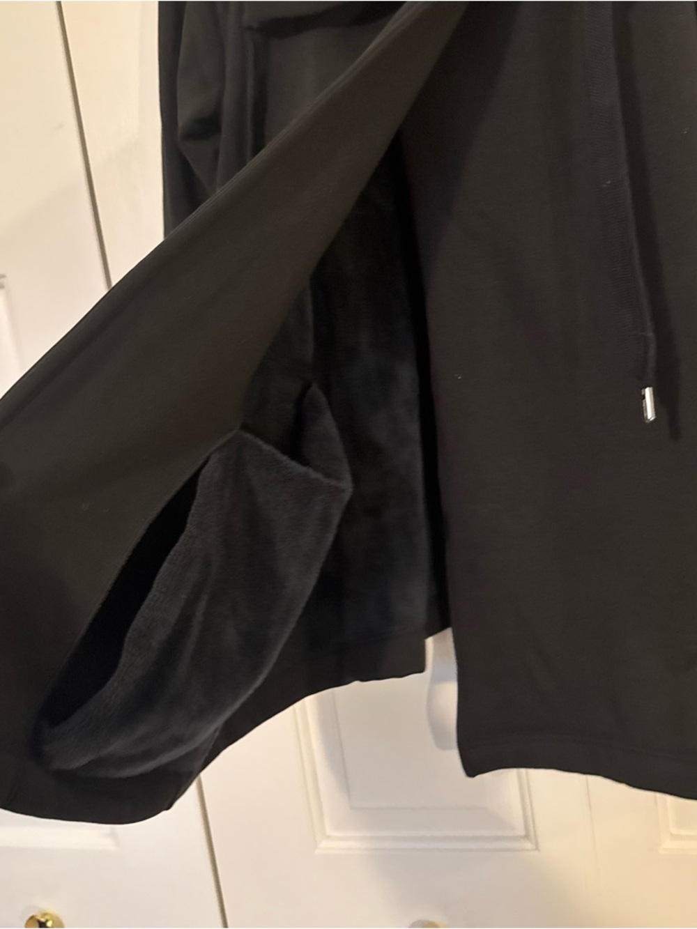 Zella Black Amazing Cozy Wrap Jacket - Picture 6 of 14